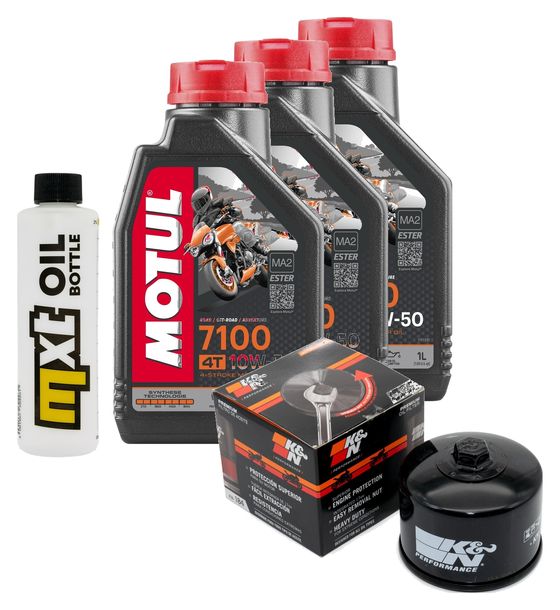 Inspektionspaket 3L 10W-50 + Ölfilter für Aprilia SL Shiver ABS GT 750 ccm Bj. 2007 - 2008