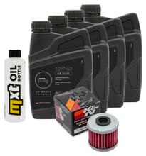Inspectiepakket 4L 10W-50 + Oliefilter voor Aprilia SMV Dorsoduro 750 ccm Bj. 2010 - 2011