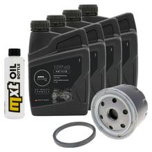 Pacchetto di ispezione 4L 10W-50+filtro olio per Aprilia SMV Dorsoduro 750 ccm Anno 2010 - 2011