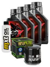 Pacchetto di ispezione 4L 15W-50+filtro olio per Benelli Tornado TRE LM TNT Café Racer 900 / 1130 ccm Anno 2003 - 2006