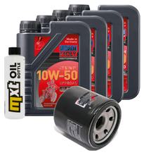 4L 10W-50 inspection package+ oil filter for Benelli TNT Café Racer TRE K Amazonas 1130 ccm Year 2007 - 2012