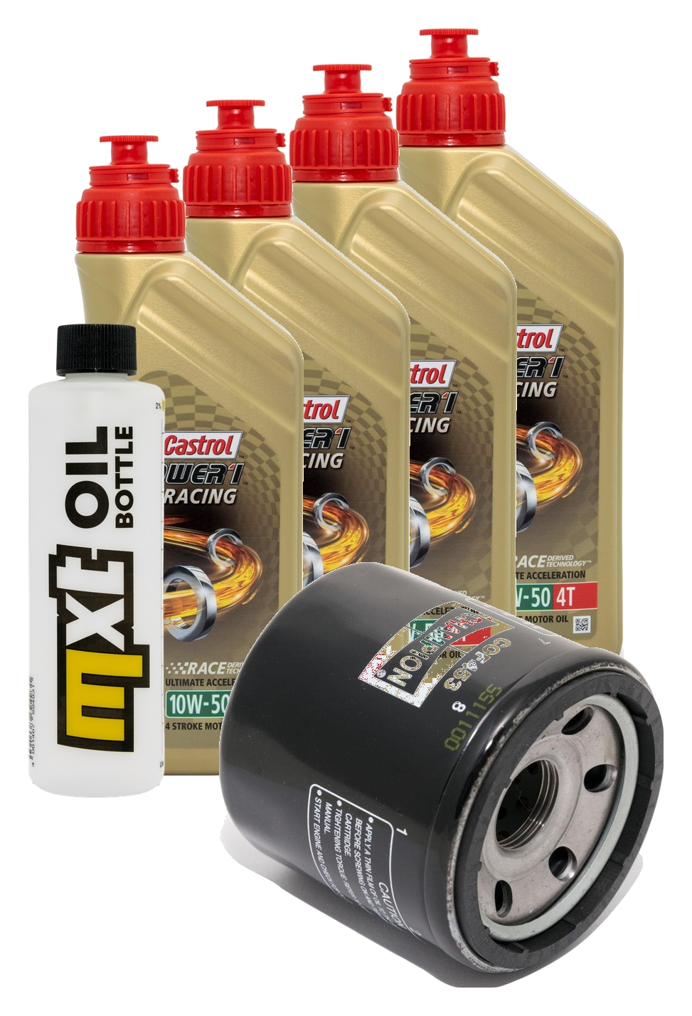 [paquete] Paquete de inspección 4L 10W-50+filtro de aceite para Benelli ...