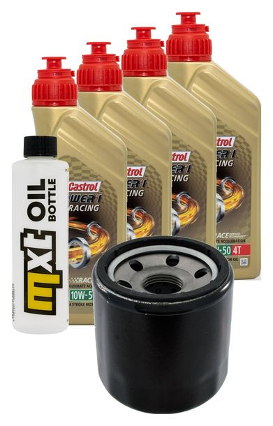 Inspektionspaket 4L 10W-50 + Ölfilter für Benelli Tornado TRE LM 900 ccm Bj. 2009 - 2011