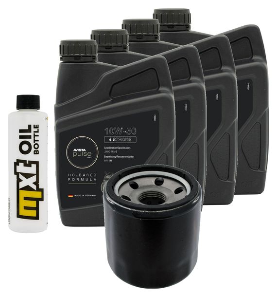 Inspektionspaket 4L 10W-50 + Ölfilter für Benelli Tornado TRE LM 900 ccm Bj. 2009 - 2011