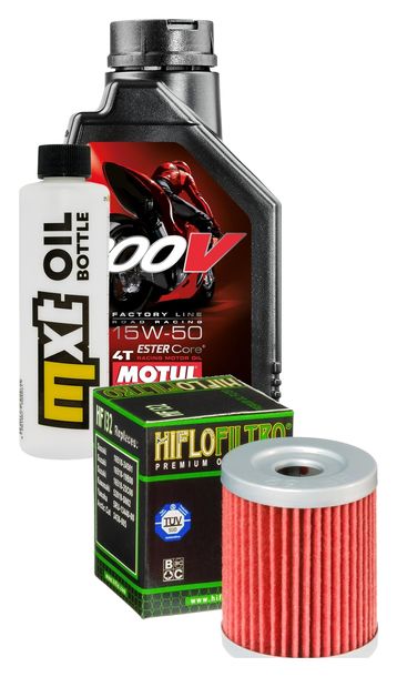 Inspektionspaket 1L 15W-50 + Ölfilter für Beta Alp 200 ccm Bj. 2002 - 2008