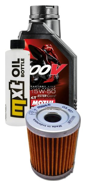 Inspektionspaket 1L 15W-50 + Ölfilter für Beta Alp 200 ccm Bj. 2002 - 2008