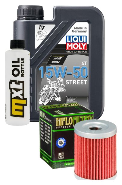 Pacchetto di ispezione 1L 15W-50+filtro olio per Beta Alp 200 ccm Anno 2002 - 2008