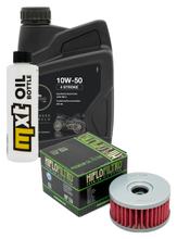1L 10W-50 inspection package+ oil filter for Beta Alp Urban Special 200 ccm Year 2000 - 2014
