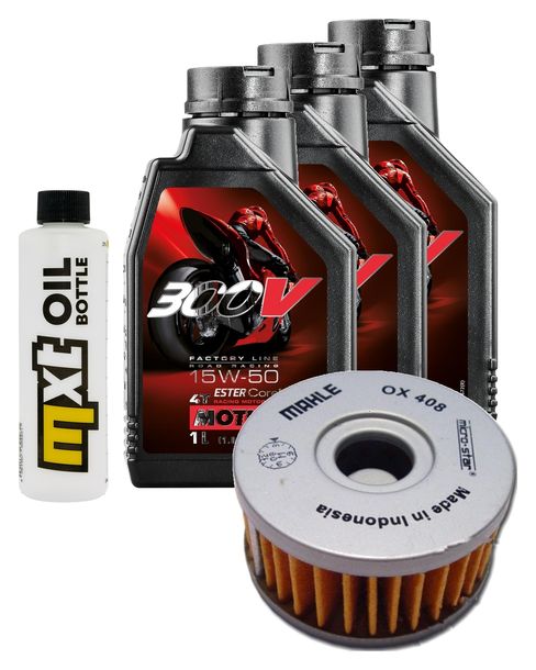Inspektionspaket 3L 15W-50 + Ölfilter für Beta Alp 4.0 350 ccm Bj. 2008