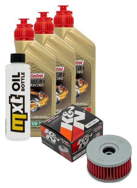 Inspektionspaket 3L 10W-50 + Ölfilter für Beta Alp 4.0 M4 350 ccm Bj. 2013 - 2015