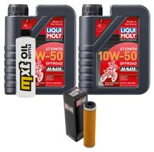 2L 10W-50 Inspection Package+oil filter for Beta RR 450 ccm Year 2012