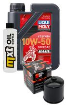 Inspectiepakket 1L 10W-50 + Oliefilter voor Beta RR Enduro EFI Racing 350 - 498 ccm Bj. 2012 - 2016