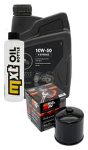 Inspectiepakket 1L 10W-50 + Oliefilter voor Beta RR Enduro EFI Racing 350 - 498 ccm Bj. 2012 - 2016