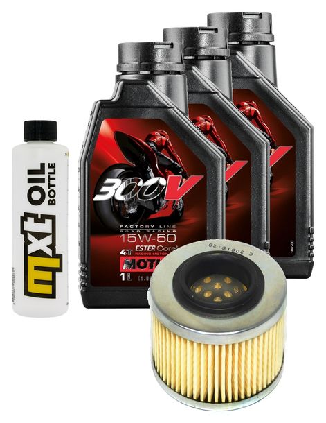 Inspektionspaket 3L 15W-50 + Ölfilter + 1x Zündkerze für BMW F GS Dakar 650 ccm Bj. 2004 - 2007