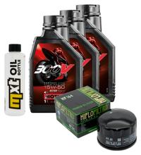 Pacchetto di ispezione 3L 15W-50+filtro olio per BMW F GS Twin 650 ccm Anno 2009 - 2012