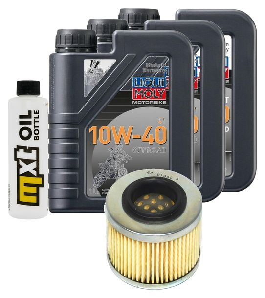 Inspektionspaket 3L 10W-40 + Ölfilter für BMW F ST 650 ccm Bj. 1993