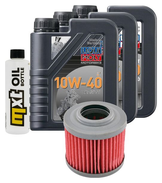 Inspektionspaket 3L 10W-40 + Ölfilter für BMW F ST 650 ccm Bj. 1993