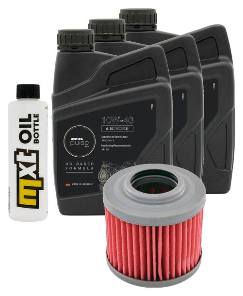 Inspektionspaket 3L 10W-40 + Ölfilter für BMW F ST 650 ccm Bj. 1993