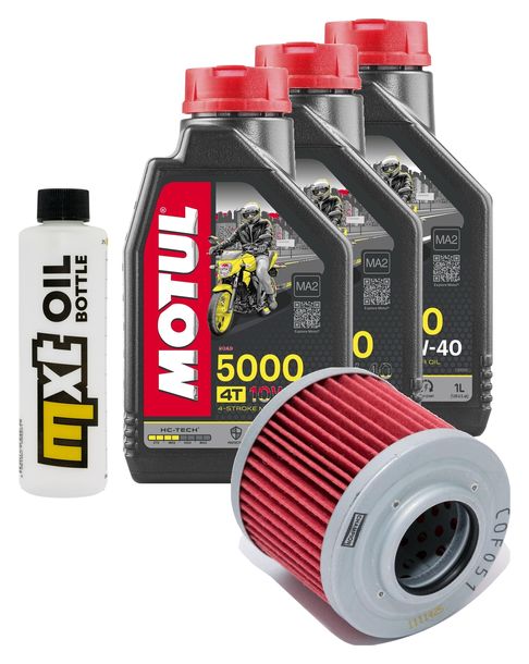 Inspektionspaket 3L 10W-40 + Ölfilter für BMW F ST 650 ccm Bj. 1993