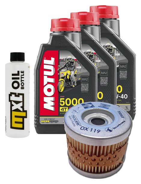 Inspektionspaket 3L 10W-40 + Ölfilter für BMW F ST 650 ccm Bj. 1994 - 1999
