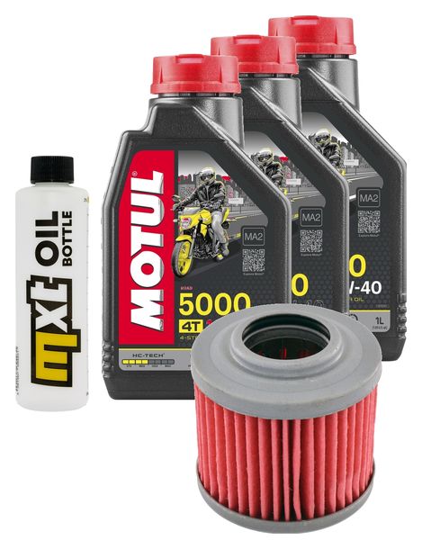 Inspektionspaket 3L 10W-40 + Ölfilter für BMW F ST 650 ccm Bj. 1994 - 1999