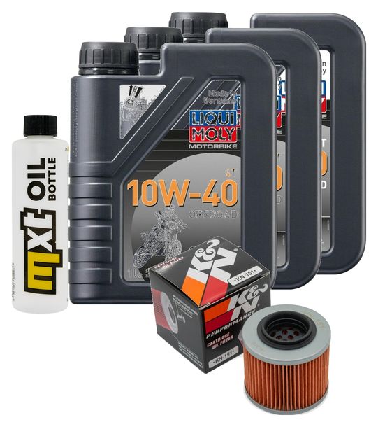 Inspektionspaket 3L 10W-40 + Ölfilter für BMW F ST 650 ccm Bj. 1994 - 1999