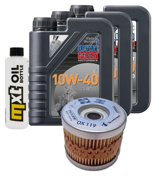 Inspektionspaket 3L 10W-40 + Ölfilter für BMW F ST 650 ccm Bj. 1994 - 1999