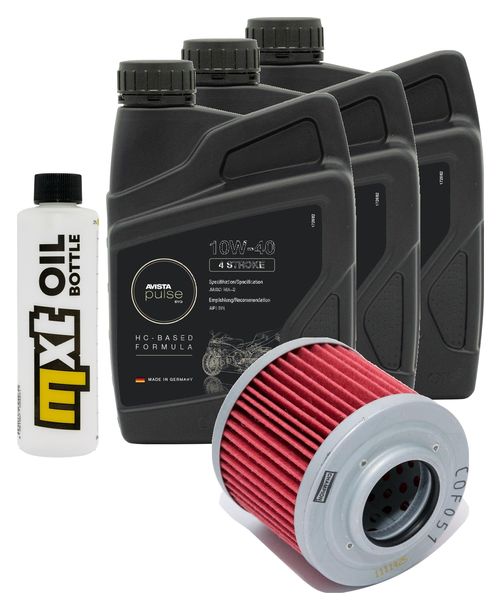 Inspektionspaket 3L 10W-40 + Ölfilter für BMW F ST 650 ccm Bj. 1994 - 1999