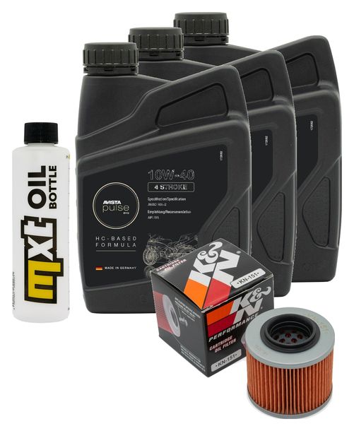 Inspektionspaket 3L 10W-40 + Ölfilter für BMW F ST 650 ccm Bj. 1994 - 1999