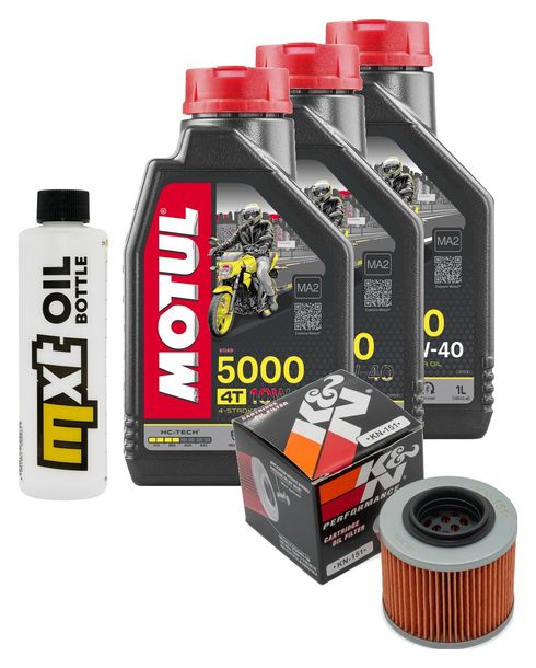 Inspektionspaket 3L 10W-40 + Ölfilter für BMW F ST 650 ccm Bj. 1994 - 1999