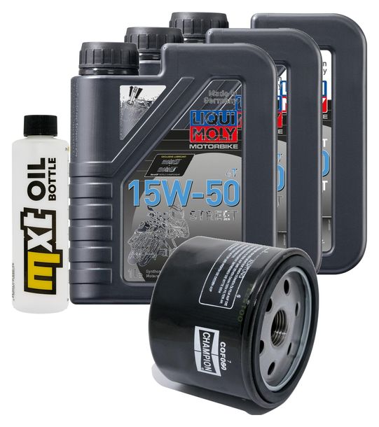 Pacchetto di ispezione 3L 15W-50+filtro olio per BMW F GS 700 ccm Anno 2013 - 2015