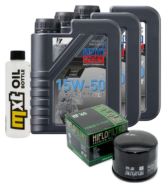 Pacchetto di ispezione 3L 15W-50+filtro olio per BMW F GS 700 ccm Anno 2013 - 2015