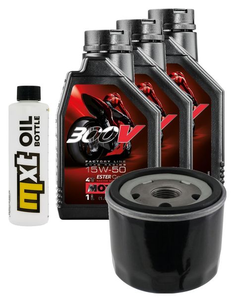 Inspektionspaket 3L 15W-50 + Ölfilter + 2x Zündkerze für BMW F R 800 ccm Bj. 2009 - 2014