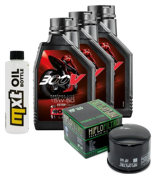 Inspektionspaket 3L 15W-50 + Ölfilter + 2x Zündkerze für BMW F R 800 ccm Bj. 2009 - 2014