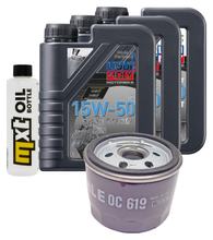 Pacchetto di ispezione 3L 15W-50 + filtro olio + 2x candela per BMW F R 800 ccm Anno 2009 - 2014