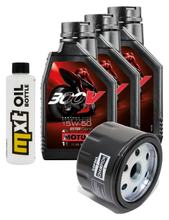 Pacchetto di ispezione 3L 15W-50+filtro olio per BMW F S ST ABS 800 ccm Anno 2006 - 2012