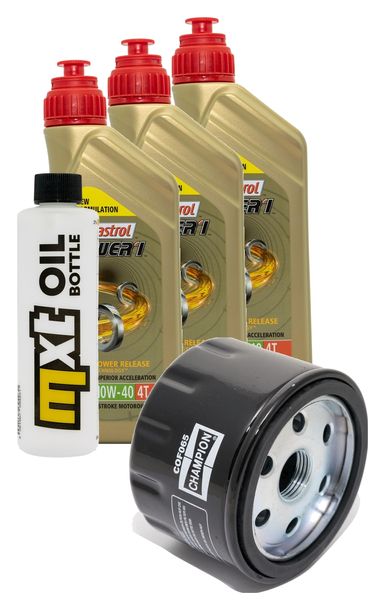 Inspektionspaket 3L 10W-40 + Ölfilter für BMW F S ST ABS 800 ccm Bj. 2005