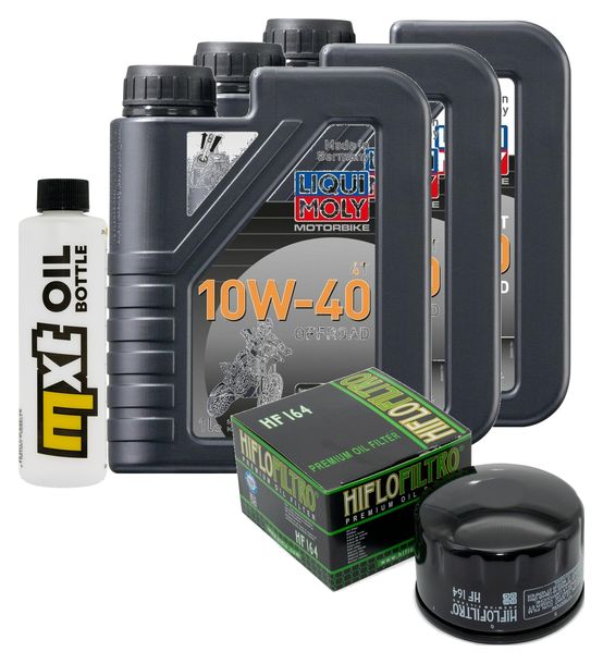 Paquete de inspección 3L 10W-40 con filtro de aceite para BMW F S ST ABS 800 ccm Año 2005