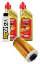 Pacchetto di ispezione 2L 5W-40 + filtro olio per BMW G X 450 ccm Anno 2008