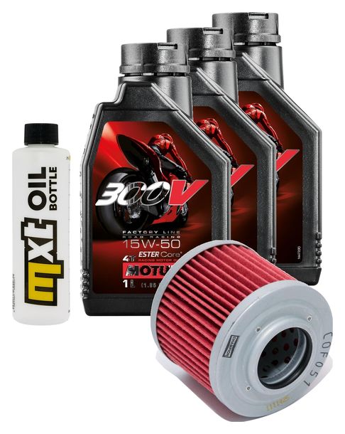 Inspektionspaket 3L 15W-50 + Ölfilter für BMW G GS ABS 650 ccm Bj. 2012