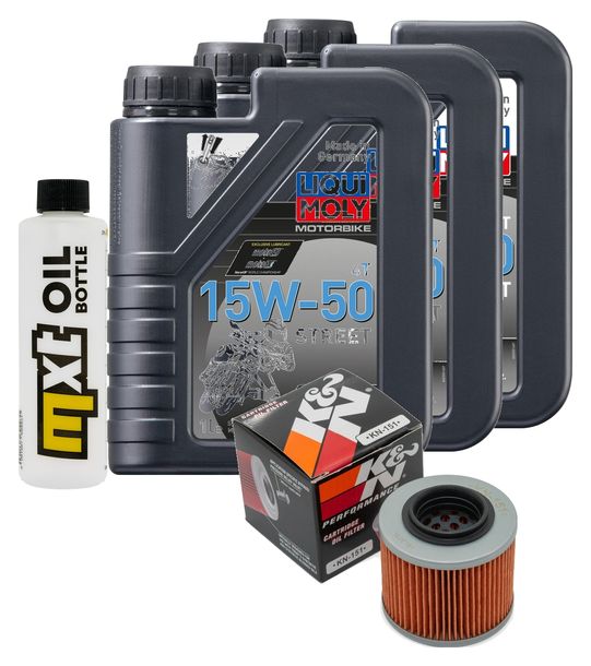 3L 15W-50 inspection package+ oil filter for BMW G GS ABS 650 ccm Year 2012