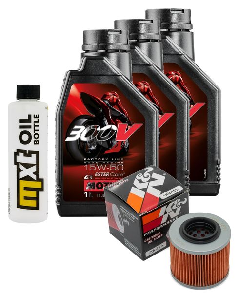 Inspektionspaket 3L 15W-50 + Ölfilter für BMW G X Challenge 650 ccm Bj. 2007