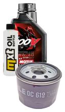 Pacchetto di ispezione 1L 5W-40+filtro olio per BMW K GT ABS 1200 ccm Anno 2008