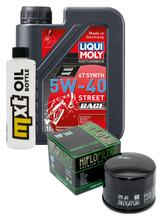 Pacchetto di ispezione 1L 5W-40+filtro olio per BMW K GT ABS 1200 ccm Anno 2008