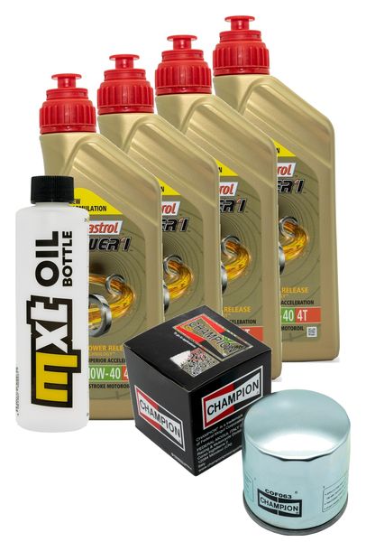 Inspektionspaket 4L 10W-40 + Ölfilter für BMW K LT 1200 ccm Bj. 1999 - 2000