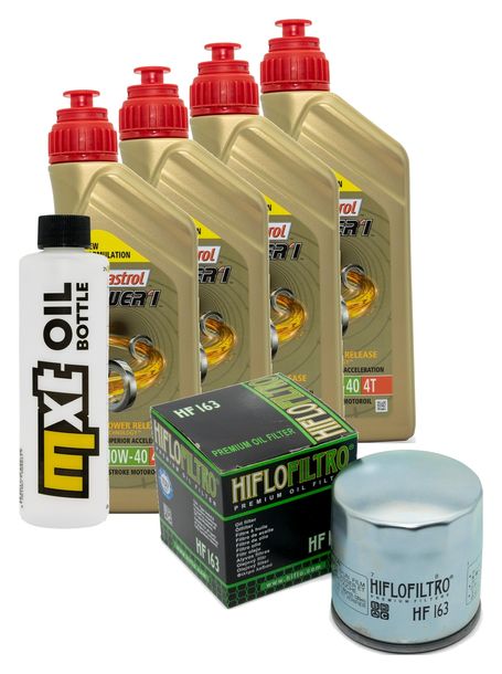 Paquete de inspección 4L 10W-40 + filtro de aceite para BMW K LT Integral ABS 1200 ccm Año 2001 - 2003