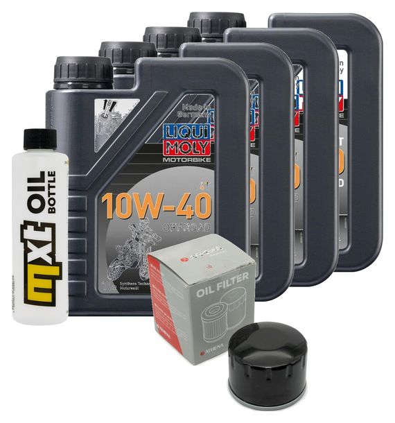 Pacchetto di ispezione 4L 10W-40 + filtro olio per BMW K LT Integral ABS 1200 ccm Anno 2001 - 2003