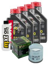 Inspectiepakket 4L 10W-40 + Oliefilter voor BMW K LT Integral ABS 1200 cc bouwjaar 2001 - 2003