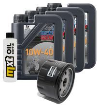 Inspectiepakket 4L 10W-40 + Oliefilter voor BMW K LT Integral ABS 1200 cc bouwjaar 2001 - 2003