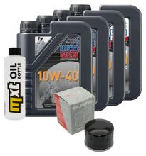 Inspectiepakket 4L 10W-40 + Oliefilter voor BMW K LT Integral ABS 1200 cc bouwjaar 2001 - 2003